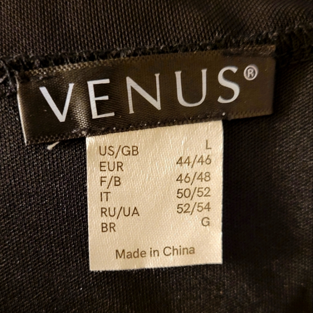 VENUS Black Sheer Sleeve Jumpsuit - Picture 5 of 6